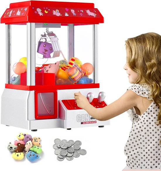 Foto: Candy grabber snoepmachine snoepautomaat grijpmachine arcade perfect als cadeau 