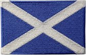 ZEGIN Schotland Vlag Schotse Nationale Embleem Geborduurd IJzer Op Vlekken