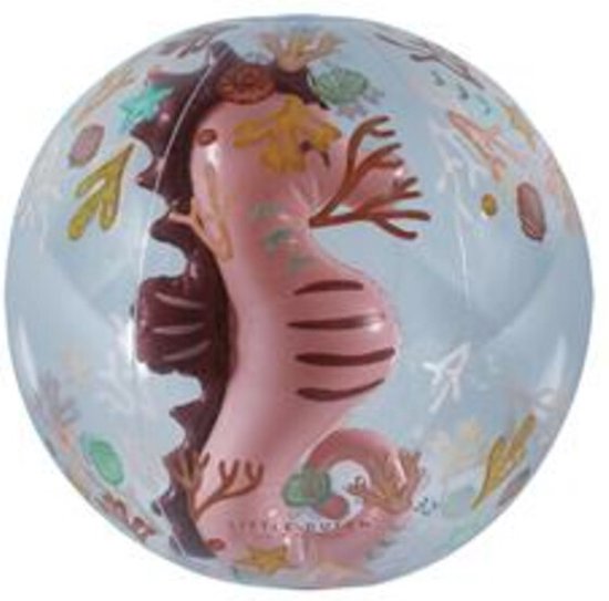 Little Dutch Ballon de Plage Figurine 3D Ocean Dreams Rose