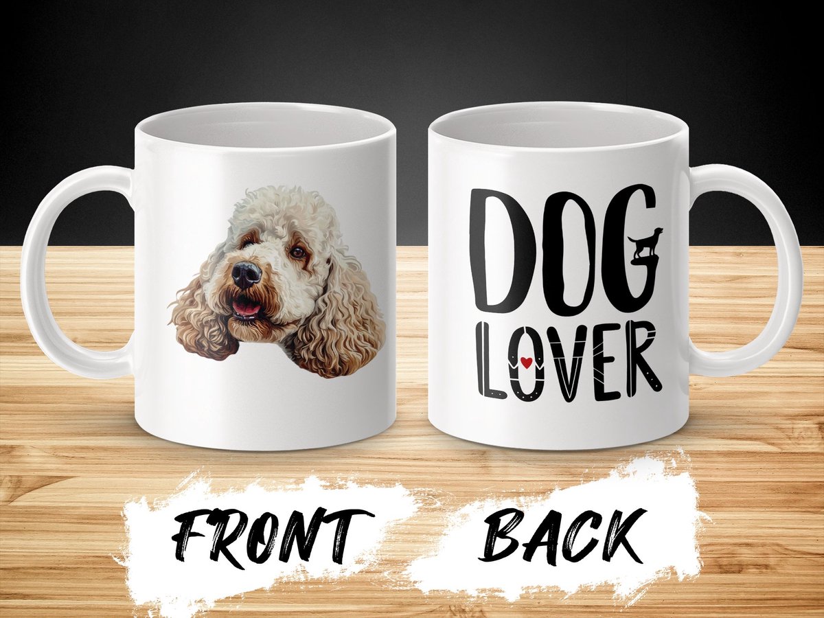 Mok Poodle dog - hond / dog lover