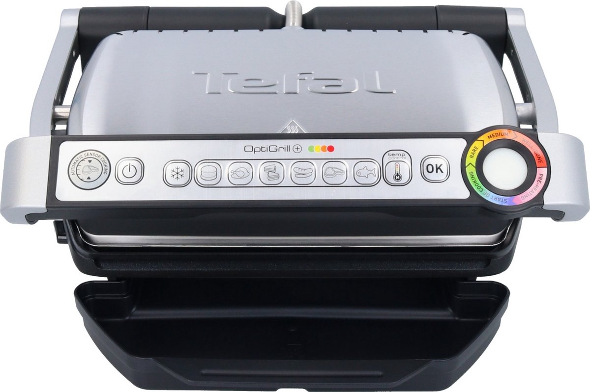 Tefal GC712D OptiGrill Titanium bol