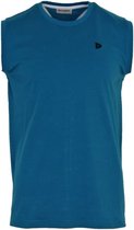 Donnay T-shirt zonder mouw (Stan) - Sportshirt - Heren - Petrol Blue (541) - maat XXL