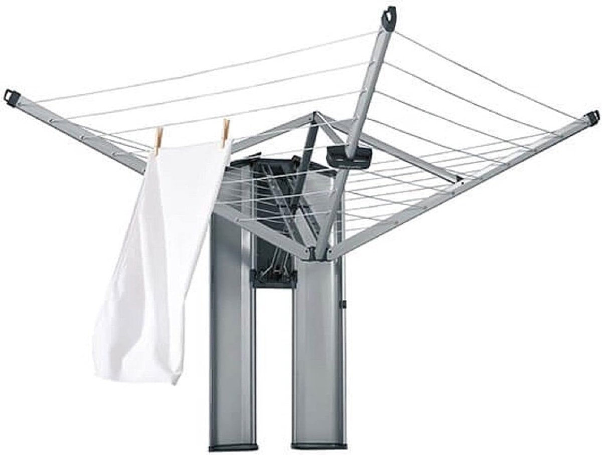 Equivera Wanddroogrek Inklapbaar Droogrek Wand Droogrek Wasrek Hangend Schuifbaar