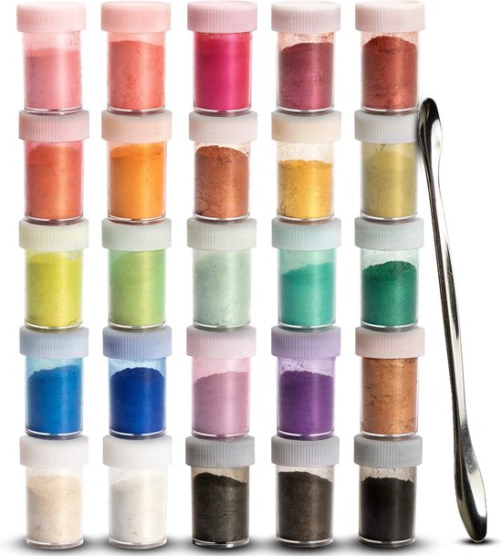 Geef epoxy kleur met epoxy pigment poeder