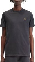 Contrast Tape Ringer Shirt T-shirt Mannen - Maat XL