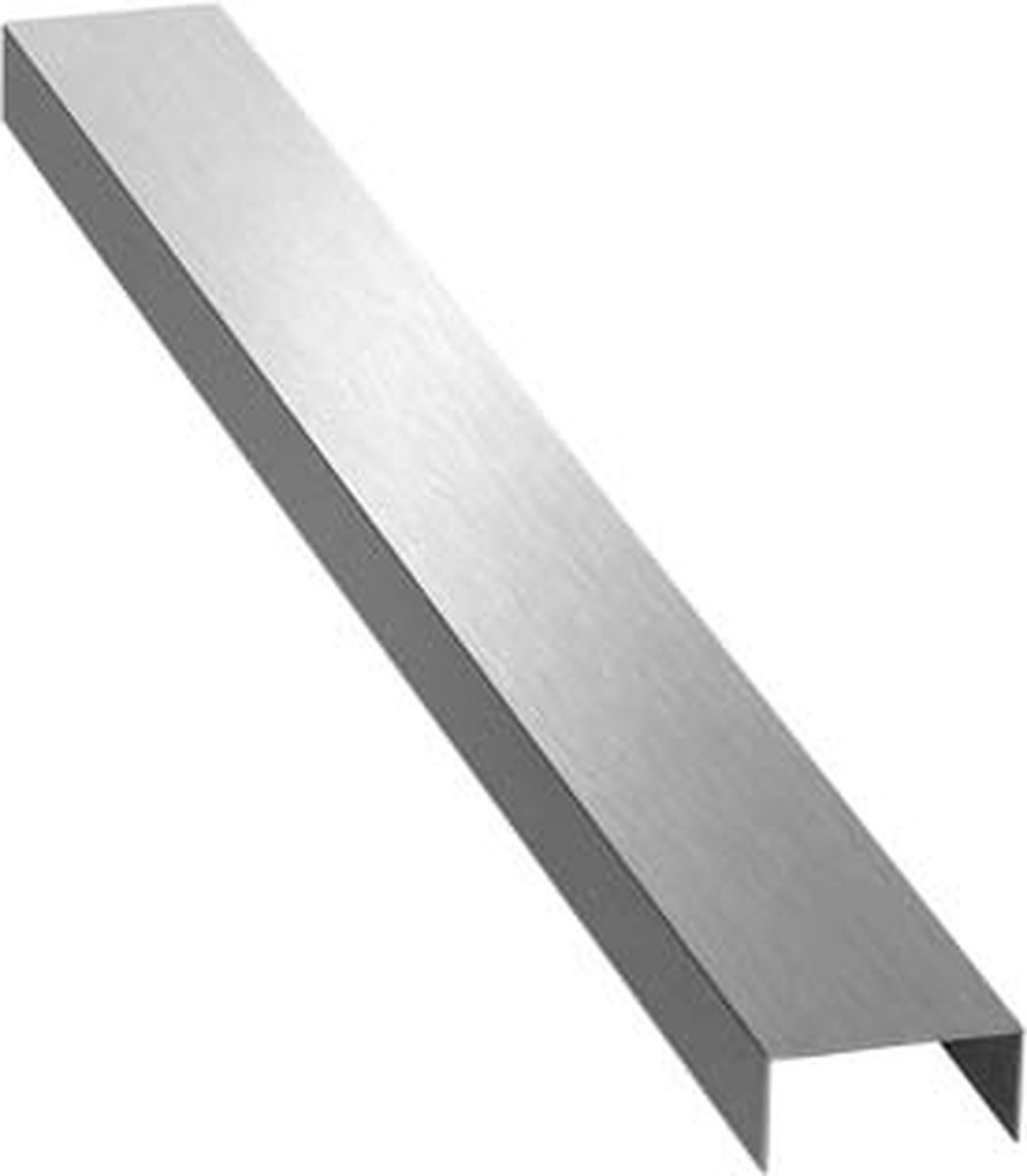 Akudeco® Akoestische wandpanelen - Akupanel - Decoratiestrip - Zilver - 30 cm