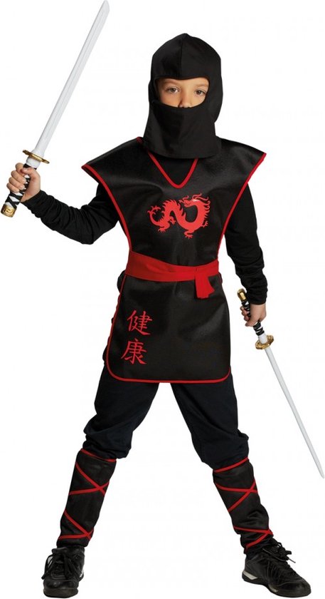 Ninja Warrior mt.128 - Ninja verjaardag thema feest party outfit