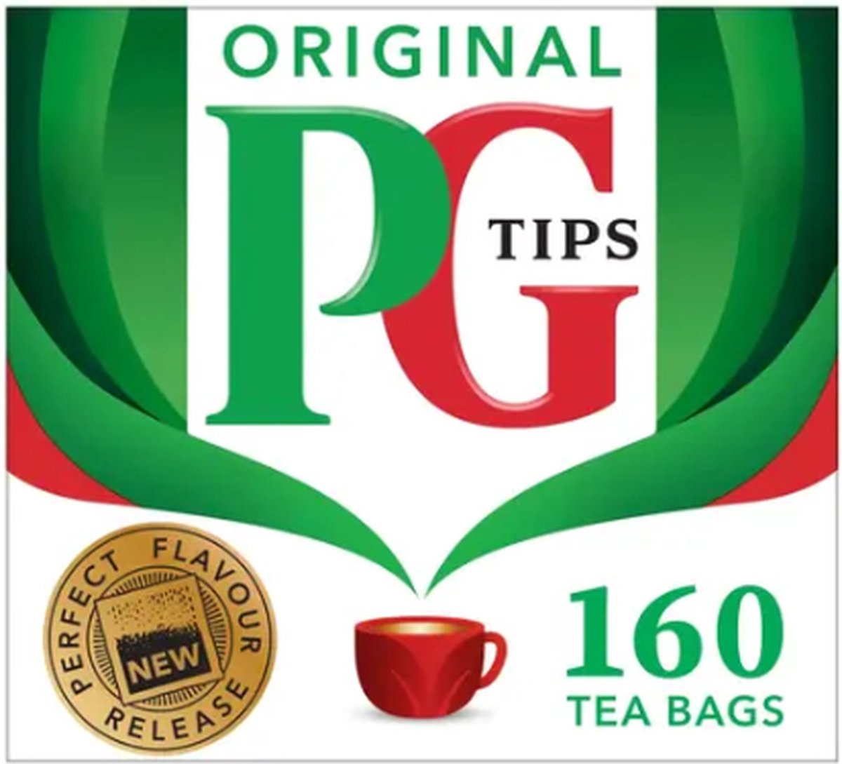 PG Tips Tea 160 pyramid bags - (England) - (Engeland) - (Thee) - (Theezakjes)