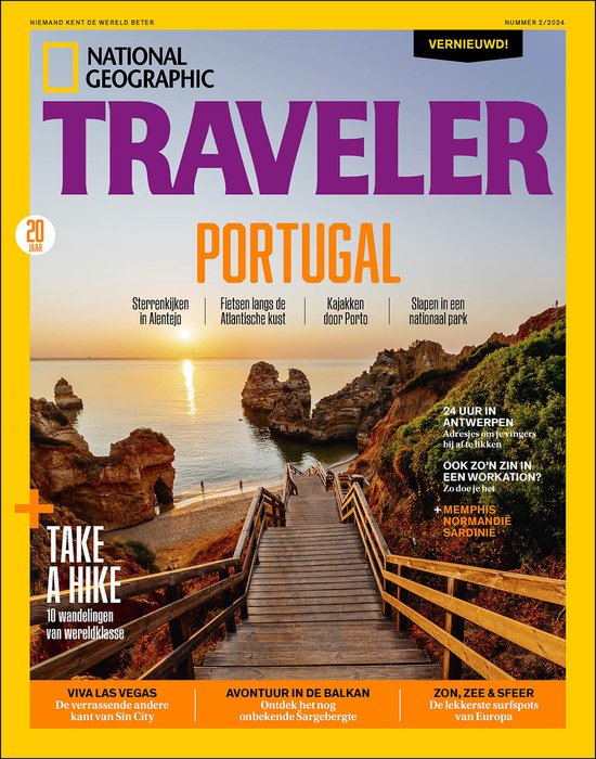 National Geographic Traveler editie 2 2024 - tijdschrift - reizen - Vernieuwd!