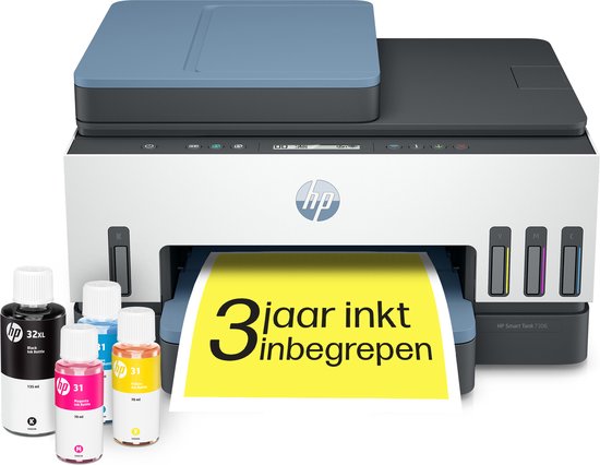Hp Smart Tank 7306 All-in-one Drucker HP Smart Tank 7306 - All-in-One Printer - Inclusief tot 3 jaar inkt | bol