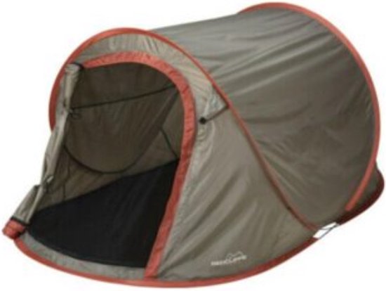 Orange85 Pop Up Tent - Camping - Groen - 220x120x95cm - Nylon - Lichtgewichttenten - Festivaltent