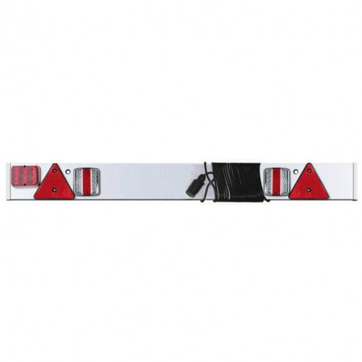 Tip-it Verlichtingsbalk aanhangwagen - Lichtbalk aanhanger met mistlamp - 122 cm - 9 meter kabel