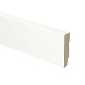 Whiteline - MDF plint - 60x15mm - Wit gefolied - Bundel 5 stuks - Lengte 2.4m - Voordelig MDF plinten kopen - Eenvoudige installatie met montagekit of spijkers - Woodstep