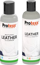 Protexx Leather Care Set - Cleaner + Care & Protect - 2 x 250ml
