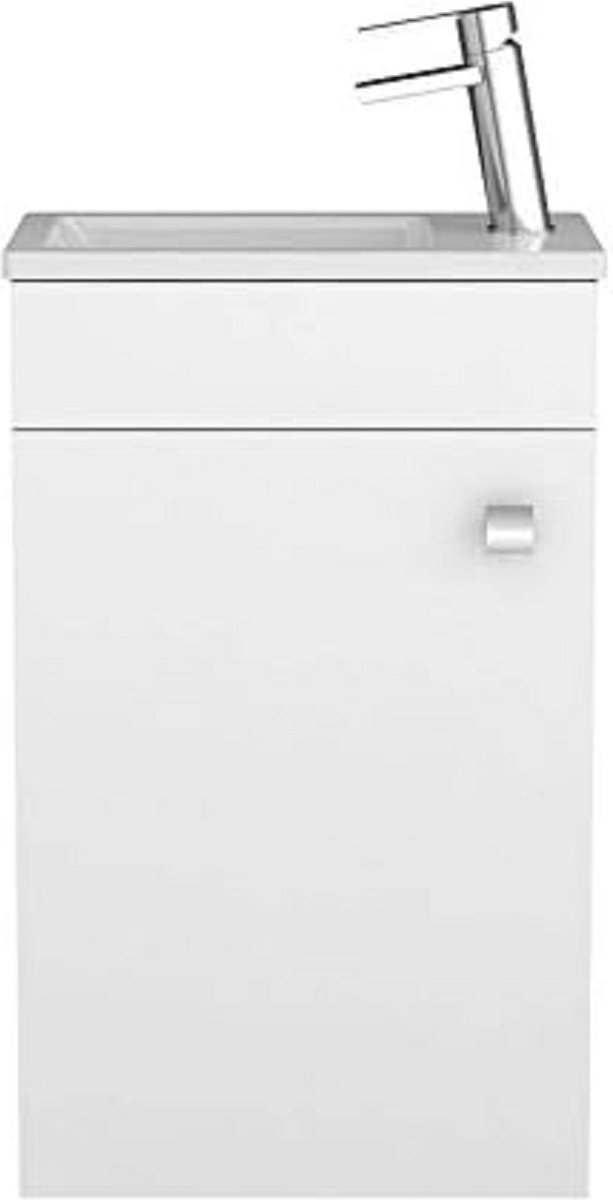 Wastafelonderkast - Perfect voor de badkamer: Badkamerkast voor het opbergen van schoonmaakproducten, lappen