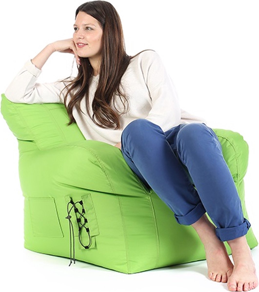 Beansofa zitzak - Citroen groen