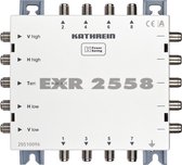Kathrein EXR 2558, Grijs, 47 - 862 MHz, 20 mA, 450 g, -20 - 55 °C, 159 x 148 x 43 mm