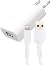 Phreeze 5W Oplaadsetje met 1 Meter USB Kabel - Geschikt voor iPhone 6,7,8 (Plus)