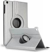 Draaibaar Hoesje - Rotation Tabletcase - Multi stand Case Geschikt voor: Samsung Galaxy Tab A7 Lite - T220 / T225 8.7 inch - Zilver
