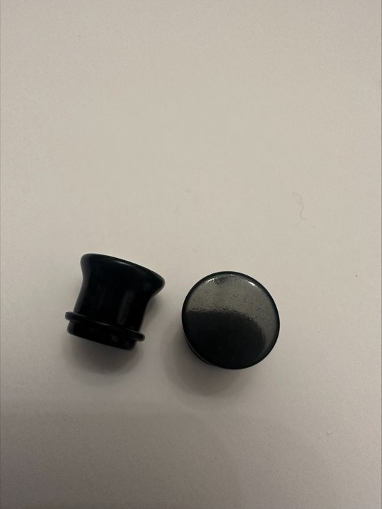 Piercing ear plug hoornvormig 45G 12 mm