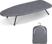 Kleine opvouwbare strijkplank, tafelstrijkplank met hittebestendige hoes, compact en ruimtebesparend, 31 x 76 cm
