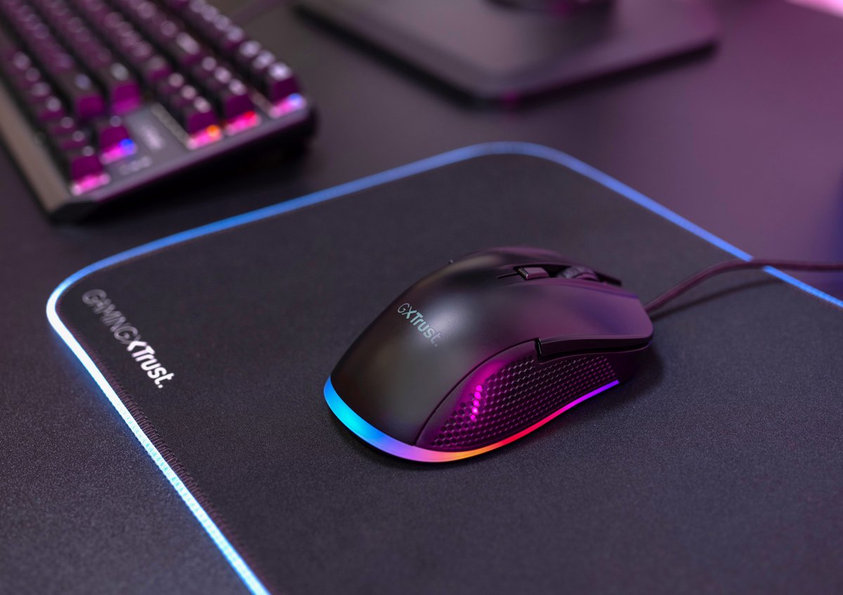 Trust GXT 922 Ybar Gaming Muis – 7200 DPI, RGB thumbnail 6