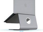 Rain Design mStand 360 - Stevige Draaibare Aluminium Stand Geschikt voor MacBook - MacBook Pro - Laptop - Zwart - Space Grey - Grijs