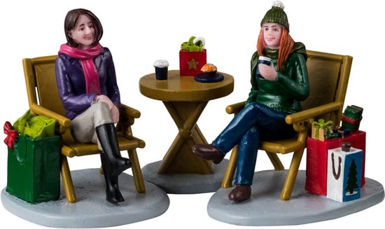 Lemax - Christmas Shopping Break - Set van 3