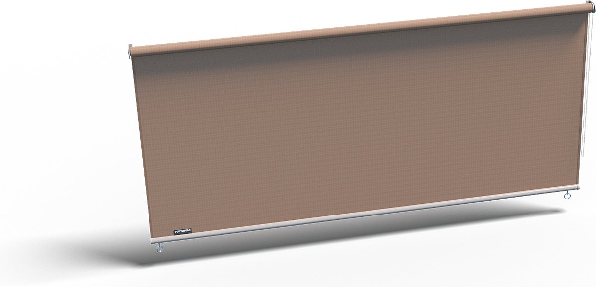 Platinum Sun & Shade - Rolgordijn voor buiten - B148xL240cm - Zand - 5 jaar garantie - 95% UV protectie – Sterk geweven 285 g/m² - Hoge kleurechtheid