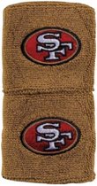 Franklin NFL Embroidered Wristband 2,5 Inch Team 49ers