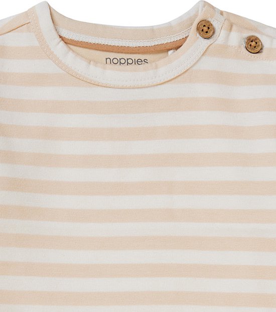 Noppies Unisex Baby Langarm Shirt - GOTS Zertifiziertes Bio-Baumwolle T-Shirt