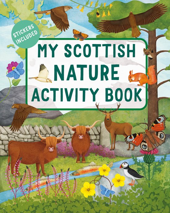 My Scottish Nature Activity Book - cover