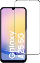 Screenprotector geschikt voor Samsung Galaxy A25 – Gehard Glas - Full Proteqt+
