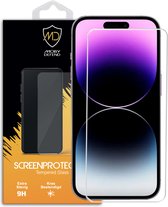 iPhone 14 Pro Screenprotector - MobyDefend Case-Friendly Screensaver - Gehard Glas - Glasplaatje Geschikt Voor iPhone 14 Pro