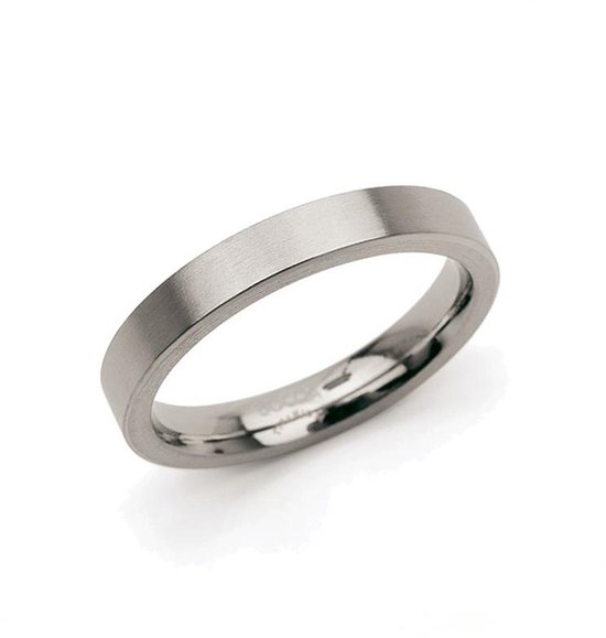 Boccia Titanium 0120.0357 Unisex Ring 18.00 mm maat 57 - Boccia Titanium