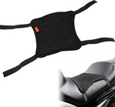 Motorfiets stoelhoes ademend zitkussen zitbekleding - sneldrogende koelere stootbescherming pads antislip ademend mesh bescherming zitting bescherming tegen zon