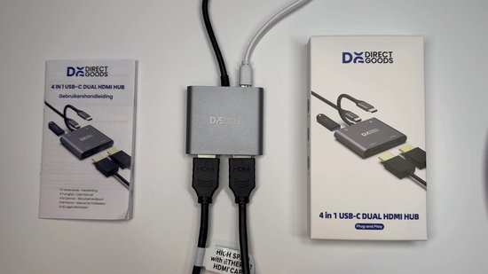 Adaptateur USB-C Vers HDMI 4K - 30Hz/60Hz - Longueur 17cm - Marque Noocuxuekan
