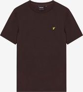 Lyle & Scott Plain T-Shirt Bruin - S