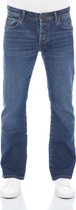 LTB Heren Jeans Broeken Roden bootcut Fit Blauw 34W / 32L Volwassenen Denim Jeansbroek