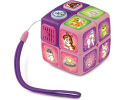 foto van VTech Kubus - Draai de Kubus - Ontdek Spelersgewijs Interessante Weetjes over de Huisdieren van de Prinses - Speel Uitdagende Spellen - Vanaf 4 Jaar