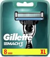 Gillette Mach3 - 8 Stuks - Scheermesjes