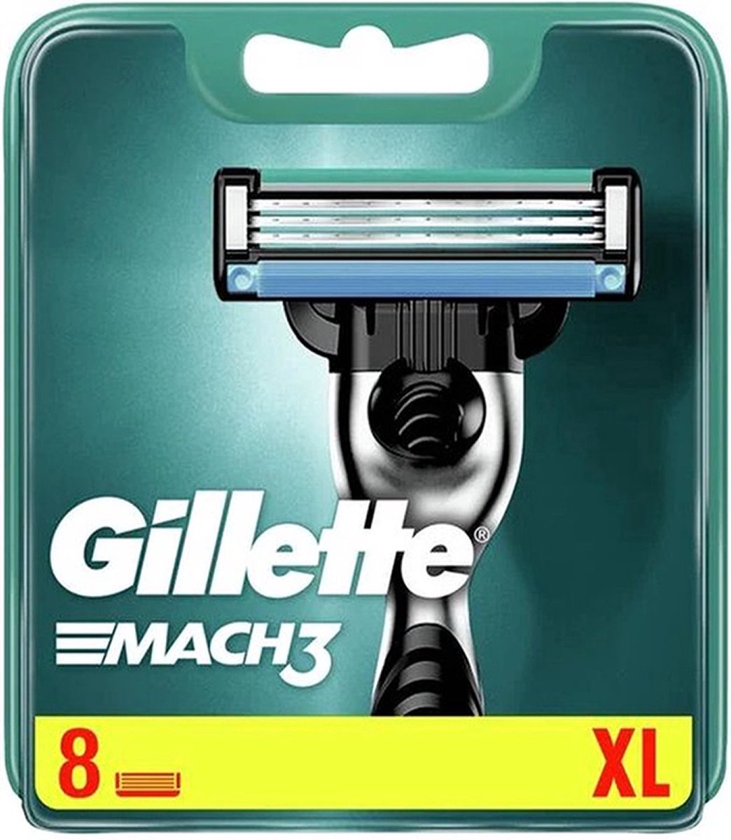 Gillette Mach3 - 8 Stuks - Scheermesjes - Gillette