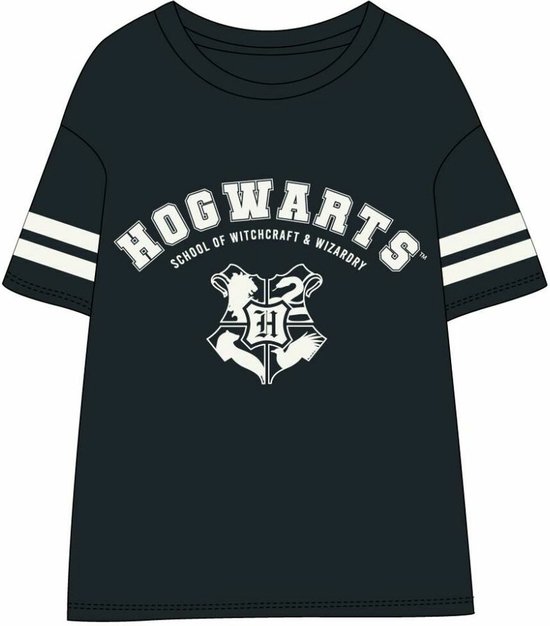 Dames-T-Shirt met Korte Mouwen Harry Potter Donkerblauw - XS