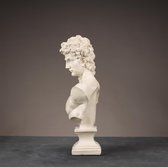 Statue Buste Déesse Grecque Aphrodite 31cm - Décoration Romaine Antique En Résine Pour Intérieur