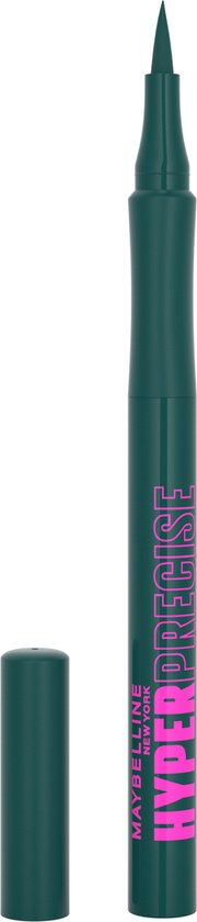 Maybelline Hyper Precise Vloeibare eyelinerhoudt de hele dag - voor een strak, ultranauwkeurig lijntje met een hoog gepigmenteerde formule - Emerald
