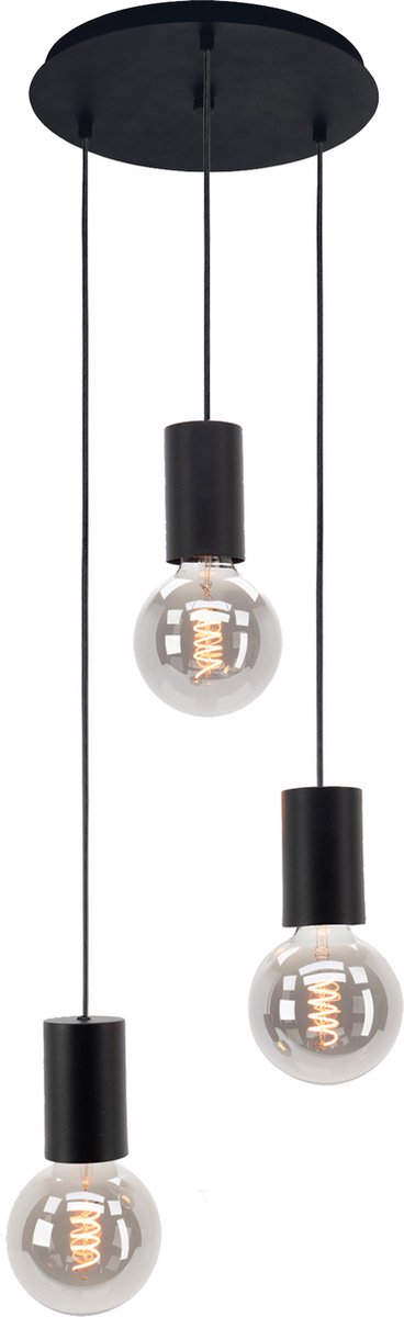 EGLO Pozueta Hanglamp - E27 - Ø 33 cm - Zwart