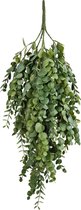 Greenmoods Kunstplanten - Kunstplant - Hangplant - Eucalyptus - 76 cm