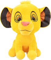 Simba - Disney Lil Bodz Pluche Knuffel met Geluid 30 cm {Disney Sound Plush Toy | Speelgoed knuffeldier knuffels voor kinderen jongens meisjes | Lady en de Vagebond, 101 Dalmatiërs, Pluto, Simba Lion King, Dumbo Dombo Olifant}