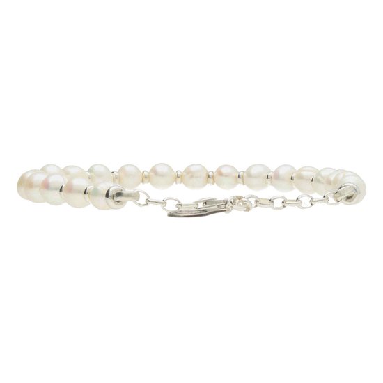 Bela Donaco - Bracelet Supreme Classic B6 – Perles – Argent Massif
