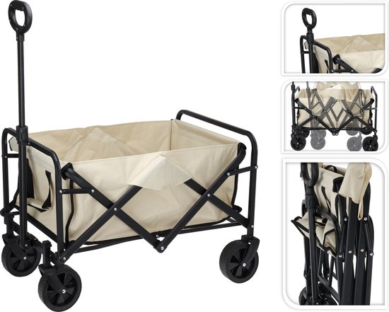 Bolderkar-vouwbaar-75 x53 x 43 cm van Campart Travel — afbeelding 3